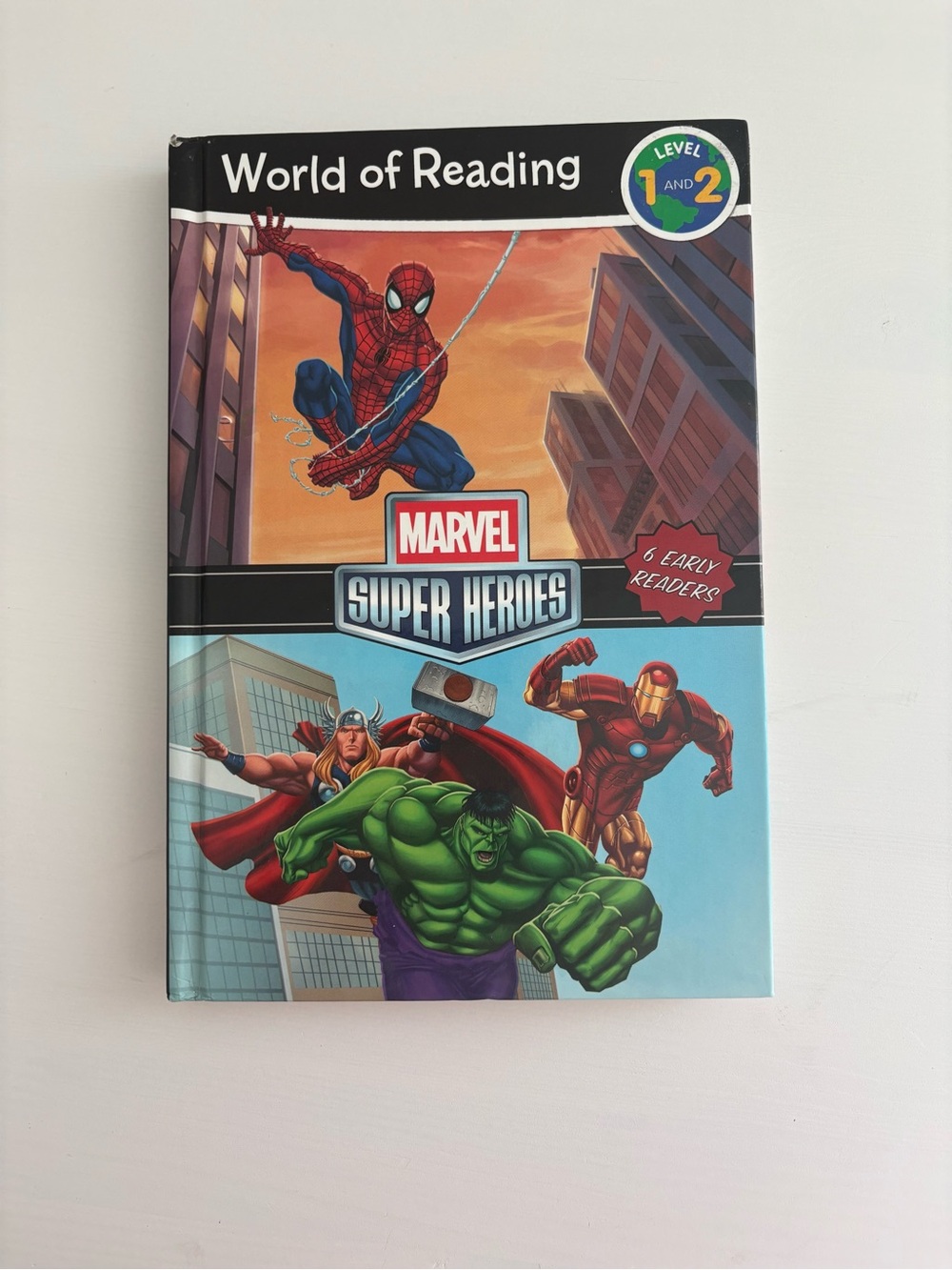 Marvel Super Heroes World of Reading Book - Disney marvel early reader treasury